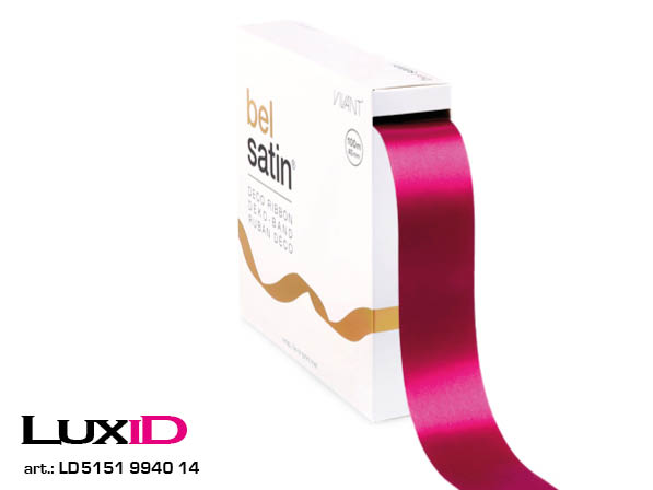 Bel satin 14 azalea 40mm x 100m